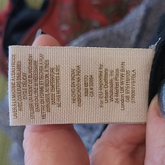 Free People Flaming Hearts Paisley Boho dress Size S - Picture 14 of 16